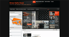 Desktop Screenshot of birincikalite.com.tr